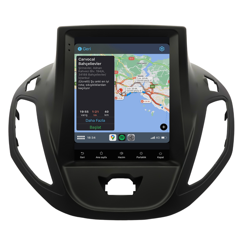 Ford Courier Android Multimedya Sistemi (2013-2024) CRV-4112XAAT