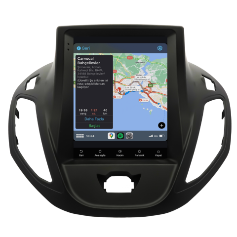 Ford Courier Android Multimedya Sistemi (2013-2024) CRV-4112XAAT