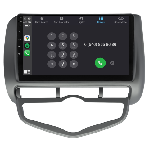 Honda City Android Multimedya Sistemi (2006-2009) CRV-4157XAA