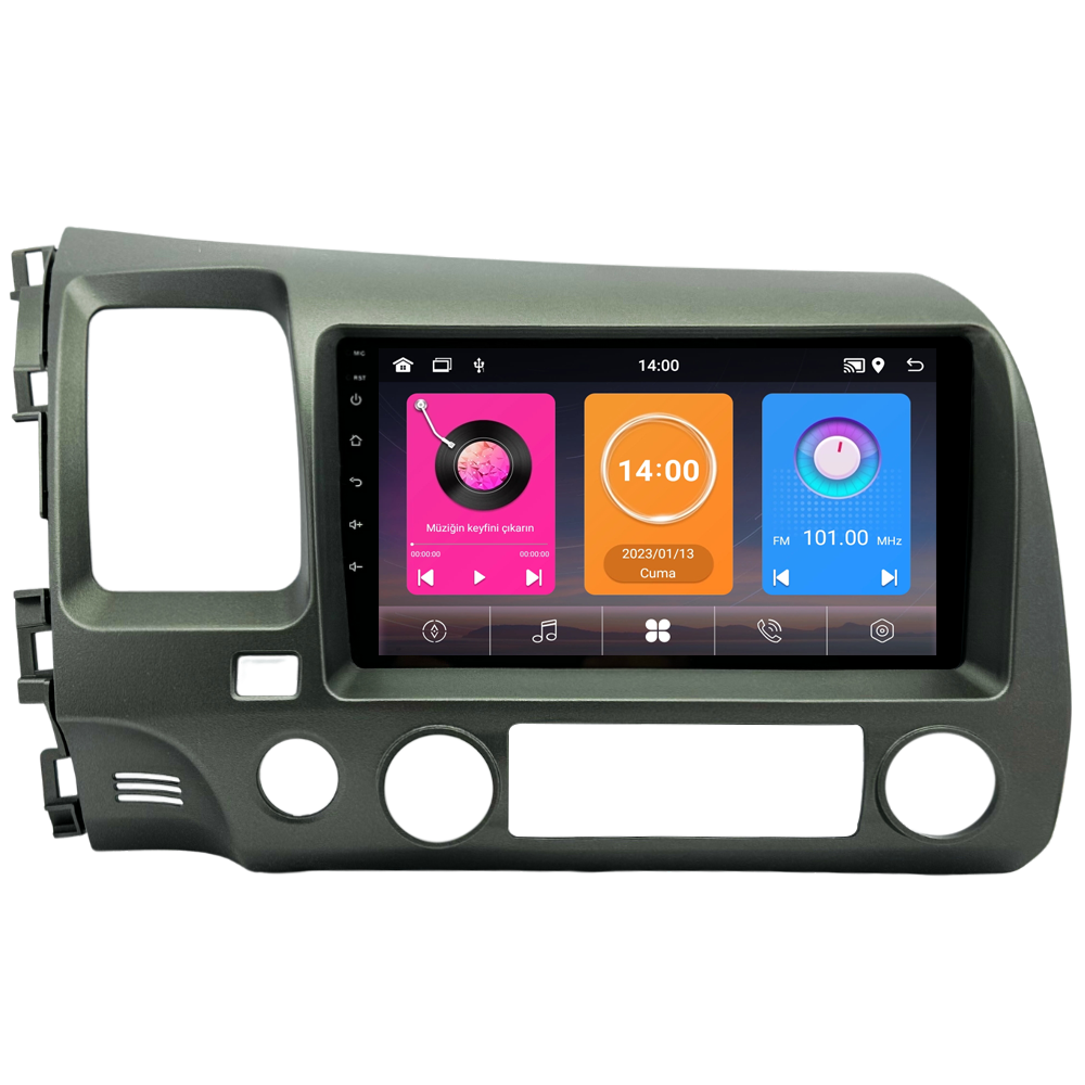 Honda Civic FD6 Android Multimedya Sistemi (2007-2012) CRV-4145XAA