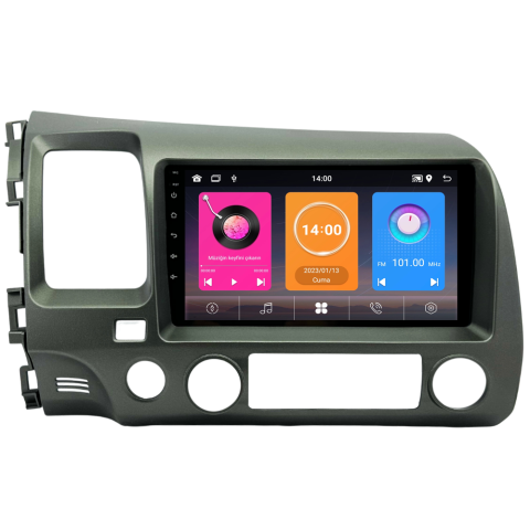 Honda Civic FD6 Android Multimedya Sistemi (2007-2012) CRV-4145XAA