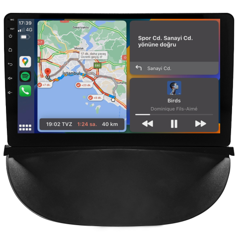 Renault Symbol Android Multimedya Sistemi (2010-2012) CRV-4763X
