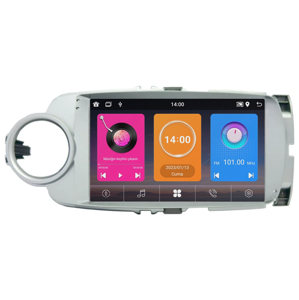 Toyota Yaris Android Multimedya Sistemi (2012-2020) CRV-4547XAA