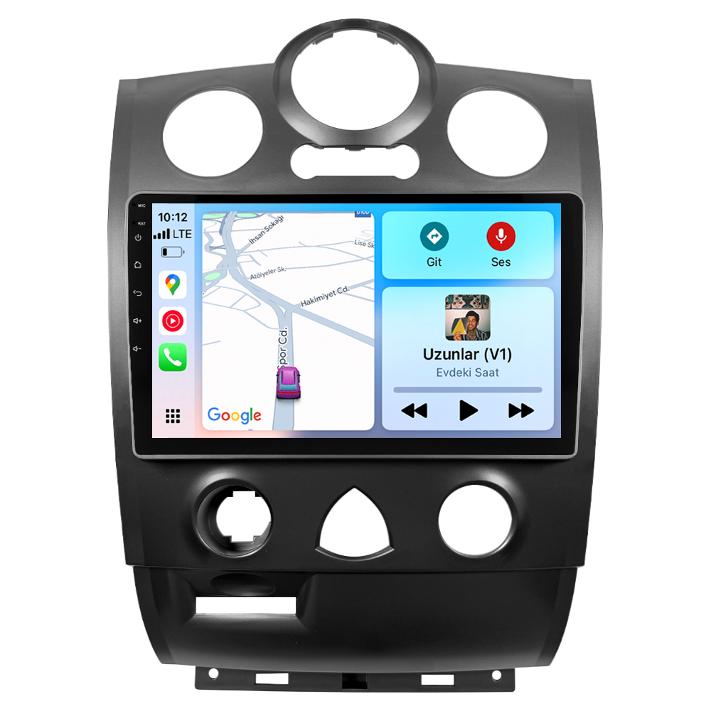 Renault Megane 2 Android Multimedya Sistemi (2004-2010) CRV-4963XD