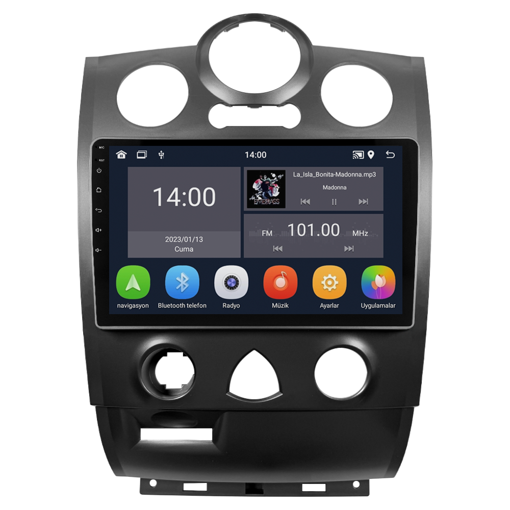 Renault Megane 2 Android Multimedya Sistemi (2004-2010) CRV-4963XD
