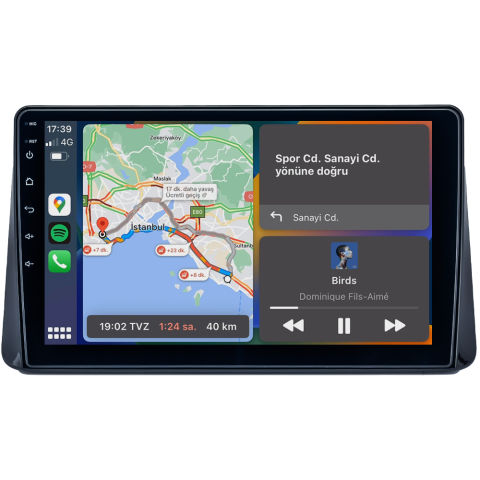 Ford Focus Android Multimedya Sistemi (2019-2024) CRV-4125XAA