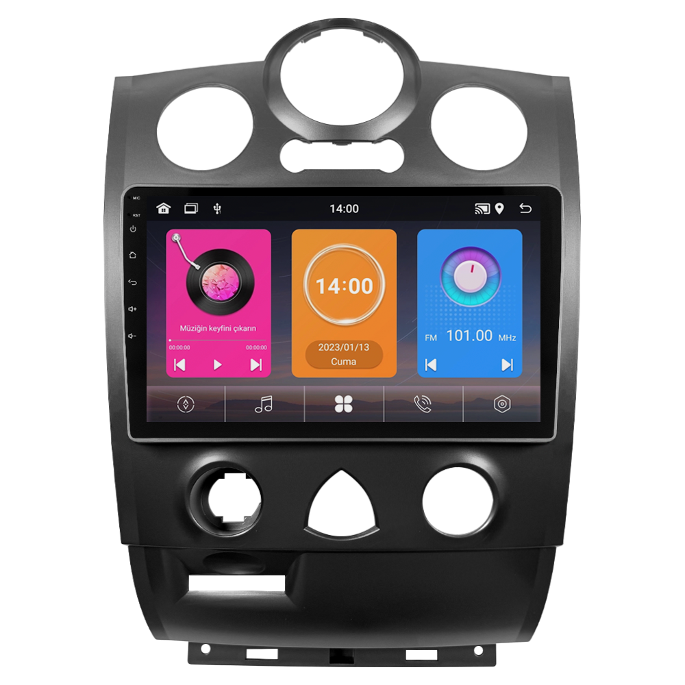 Renault Megane 2 Android Multimedya Sistemi (2004-2010) CRV-4963XAA