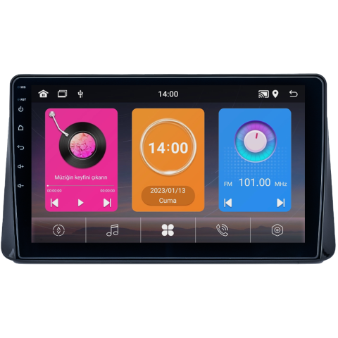 Ford Focus Android Multimedya Sistemi (2019-2024) CRV-4125XAA