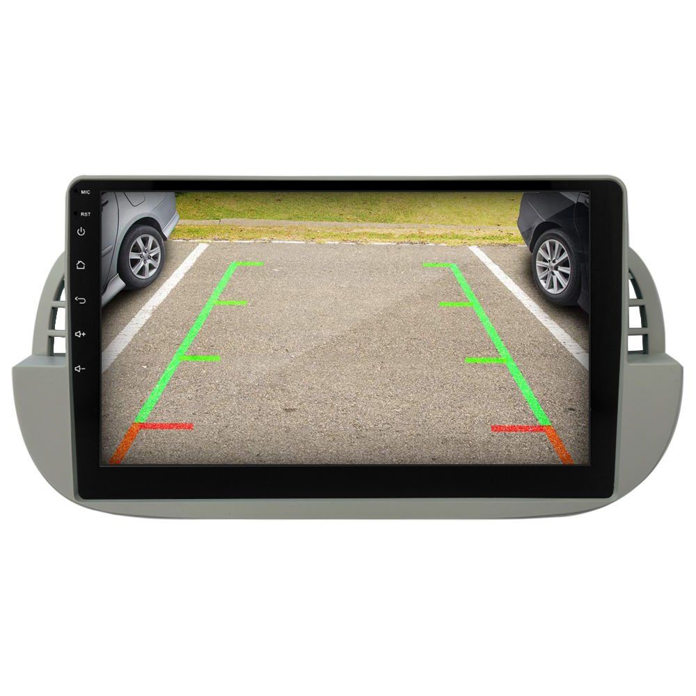 Fiat 500 Multimedya Sistemi Beyaz Çerçeve (2008-2014) CRV-4652XPW