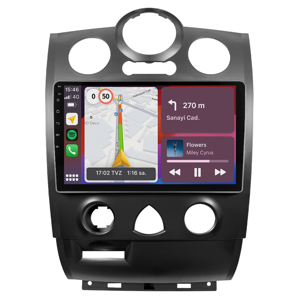 Renault Megane 2 Android Multimedya Sistemi (2004-2010) CRV4963XP