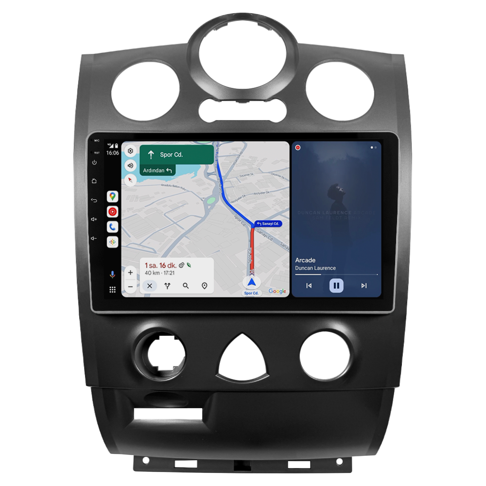 Renault Megane 2 Android Multimedya Sistemi (2004-2010) CRV4963XP