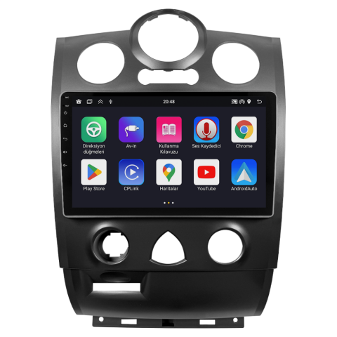Renault Megane 2 Android Multimedya Sistemi (2004-2010) CRV4963XP