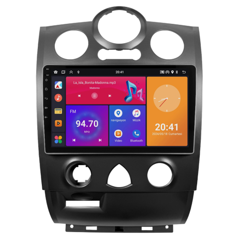 Renault Megane 2 Android Multimedya Sistemi (2004-2010) CRV4963XP