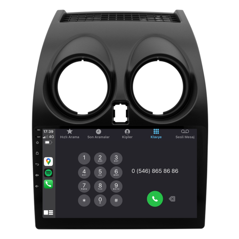 Nissan Qashqai Android Multimedya Sistemi (2007-2013) CRV-4375XAA