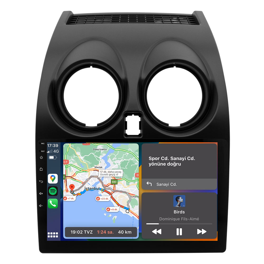 Nissan Qashqai Android Multimedya Sistemi (2007-2013) CRV-4375XAA