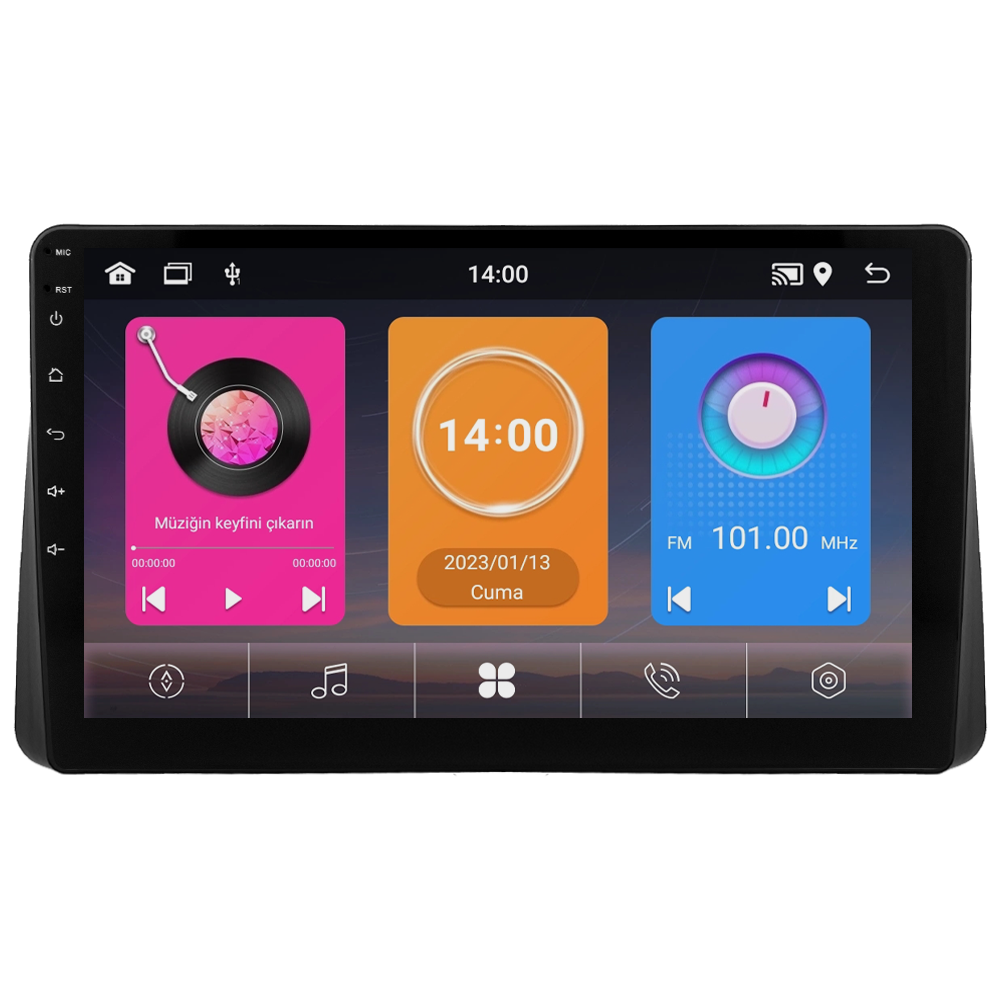 Chrysler Grand Voyager 5 Android Multimedya Sistemi (2011-2015) CRV-4820XAA