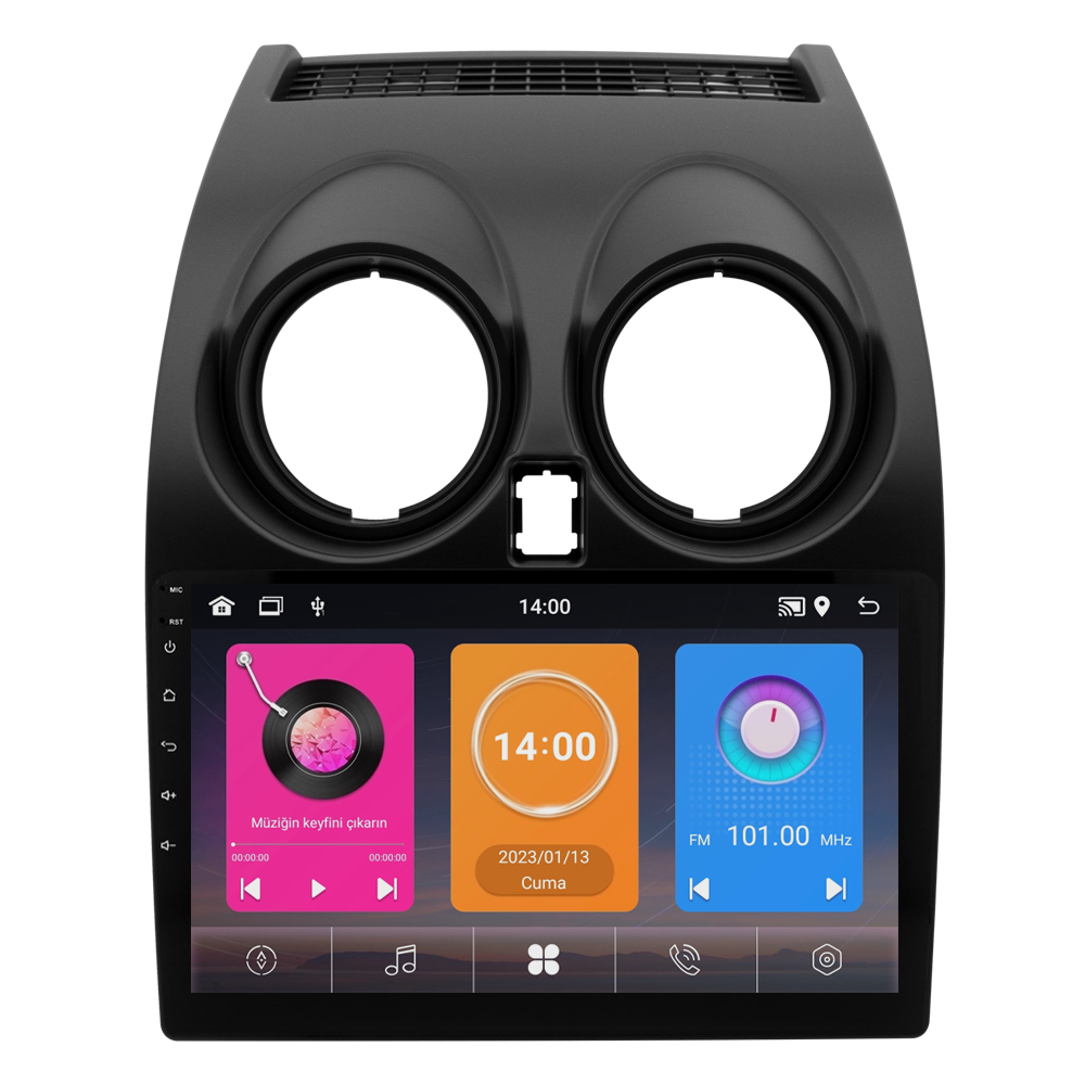 Nissan Qashqai Android Multimedya Sistemi (2007-2013) CRV-4375XAA