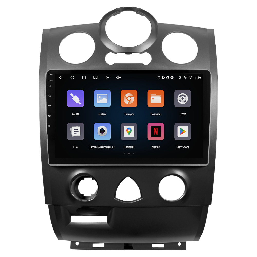 Renault Megane 2 Android Multimedya Sistemi (2004-2010) CRV-4963XR