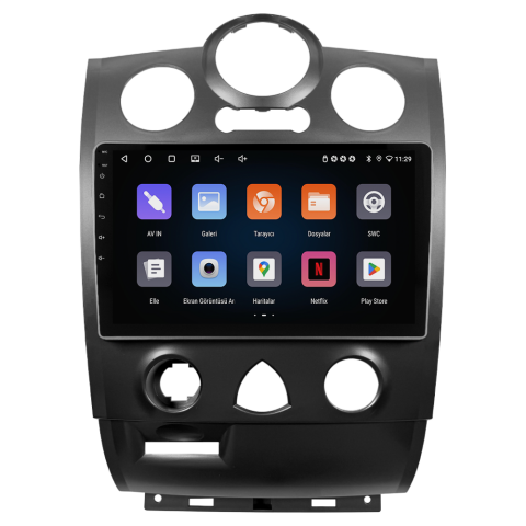 Renault Megane 2 Android Multimedya Sistemi (2004-2010) CRV-4963XR