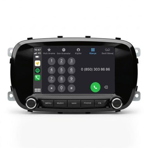 Fiat 500X Android Multimedya Sistemi (2015-2023) CRV4964CL
