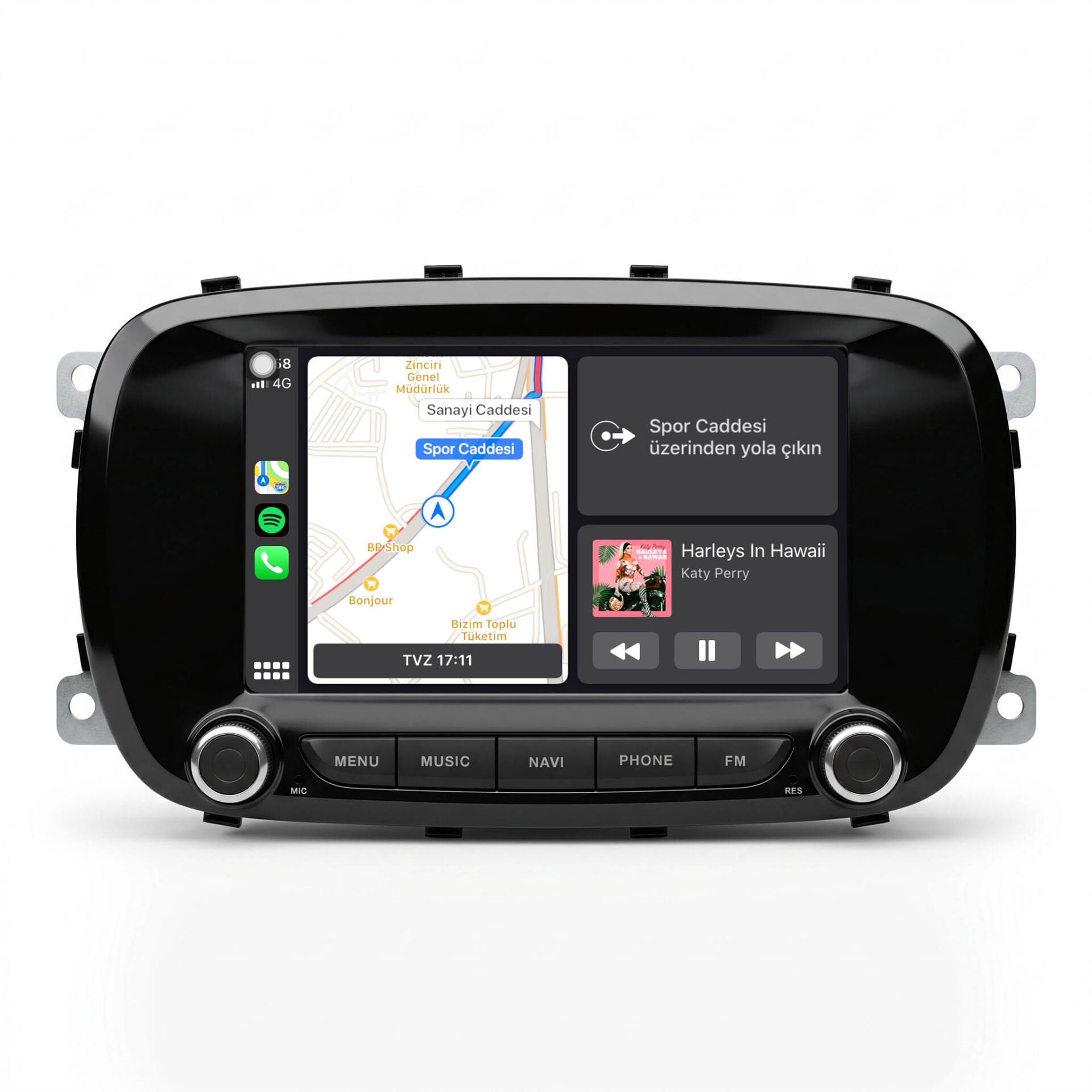 Fiat 500X Android Multimedya Sistemi (2015-2023) CRV4964CL