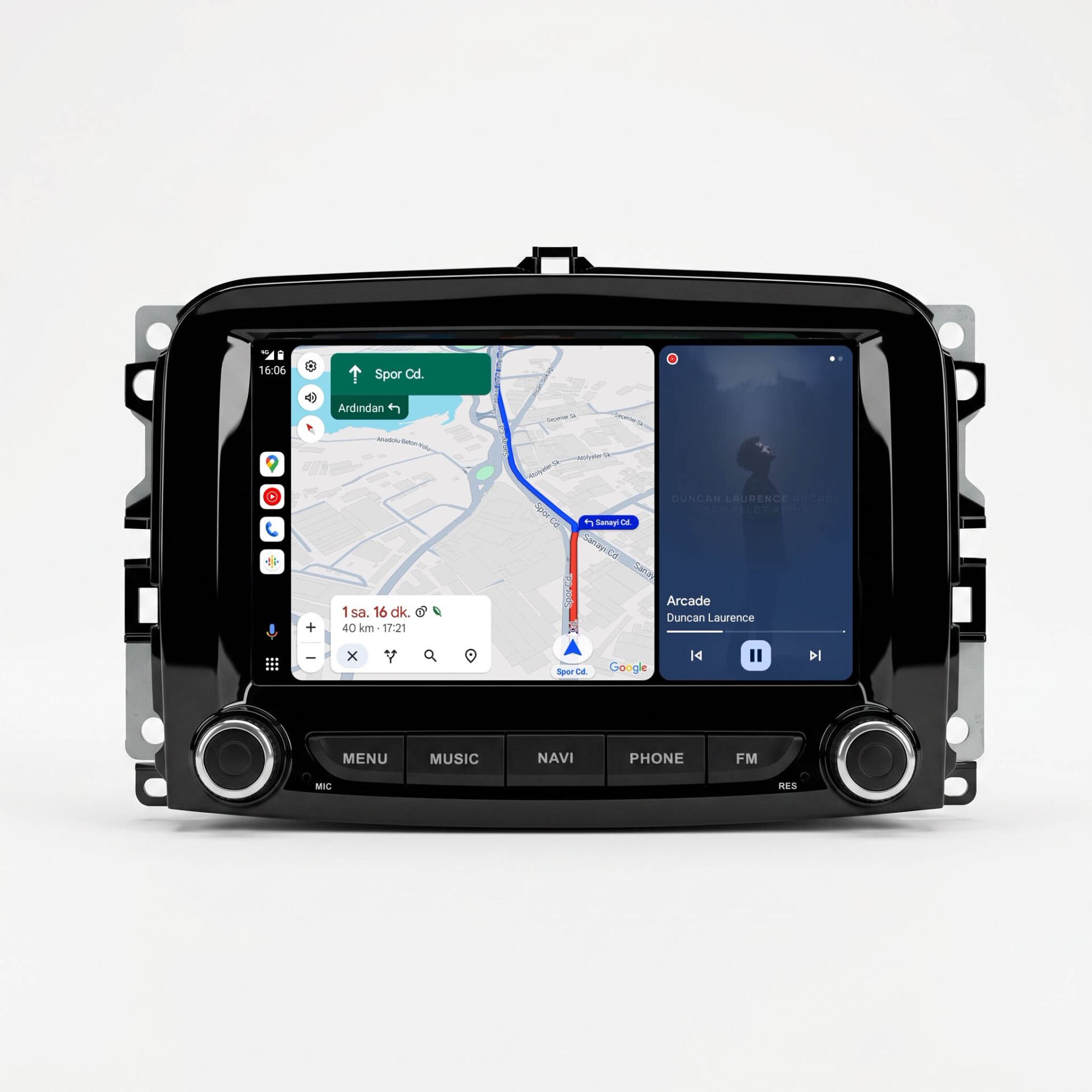 Fiat 500L Android Multimedya Sistemi (2013-2020) CRV4965CL
