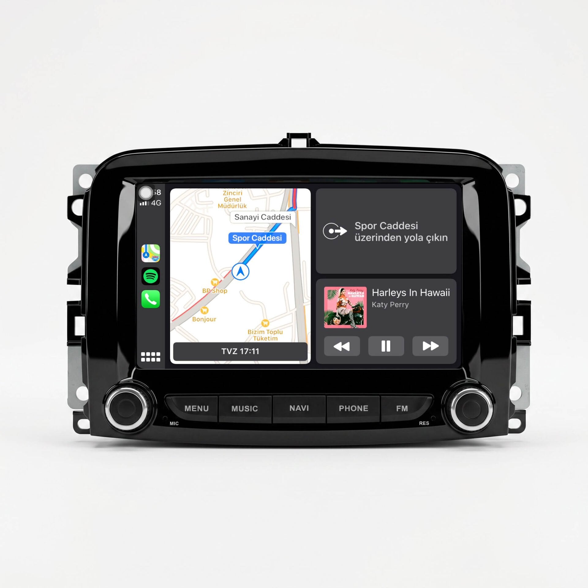 Fiat 500L Android Multimedya Sistemi (2013-2020) CRV4965CL