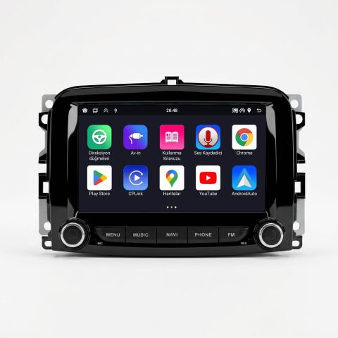 Fiat 500L Android Multimedya Sistemi (2013-2020) CRV4965CL