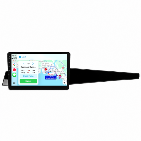 Renault Latitude Android Multimedya Sistemi CRV-4966XR - Piano Black Çerçeve