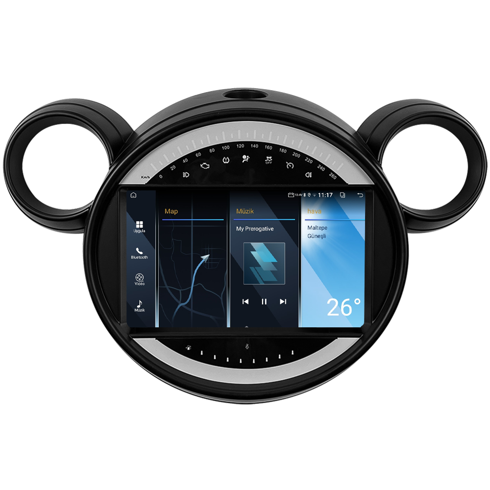 Mini Cooper Android Multimedya Sistemi (2007-2011) CRV-4779XA
