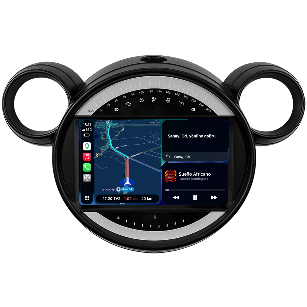 Mini Cooper Android Multimedya Sistemi (2007-2011) CRV-4779XA