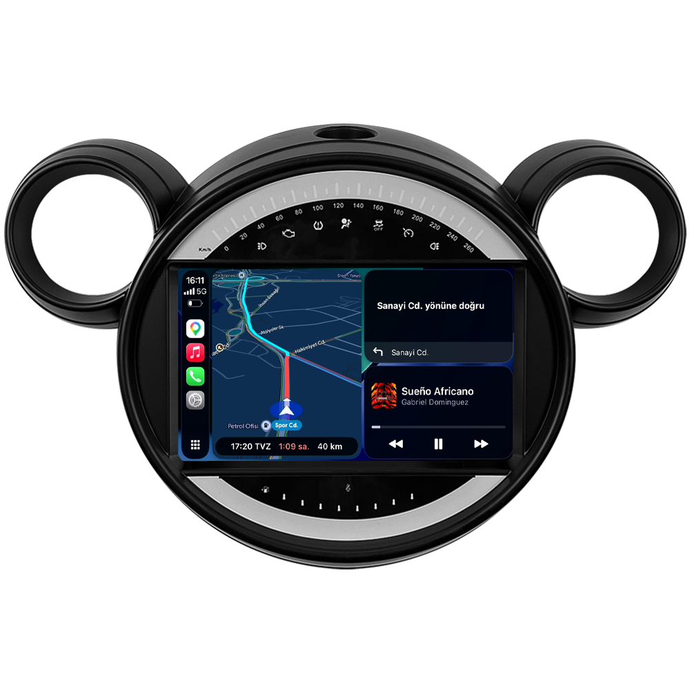Mini Cooper Android Multimedya Sistemi (2007-2011) CRV-4779XA