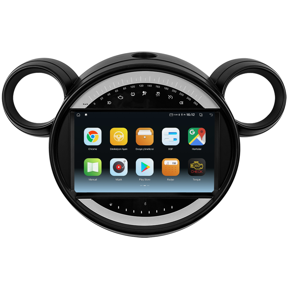Mini Cooper Android Multimedya Sistemi (2007-2011) CRV-4779XA