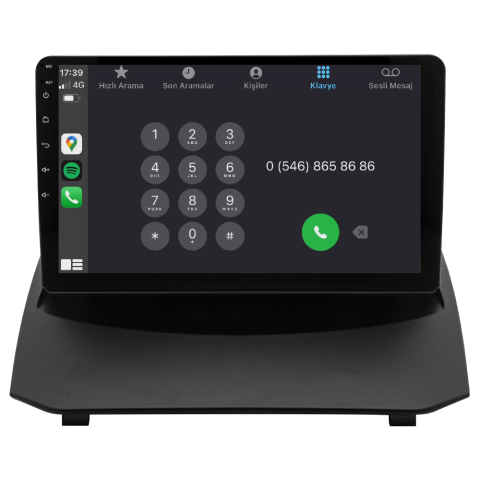 Ford Fiesta Android Multimedya Sistemi (2009-2012) CRV4109XP