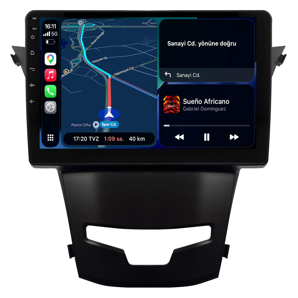 Ssangyong Korando Android Multimedya Sistemi (2014-2018) CRV-4923XA