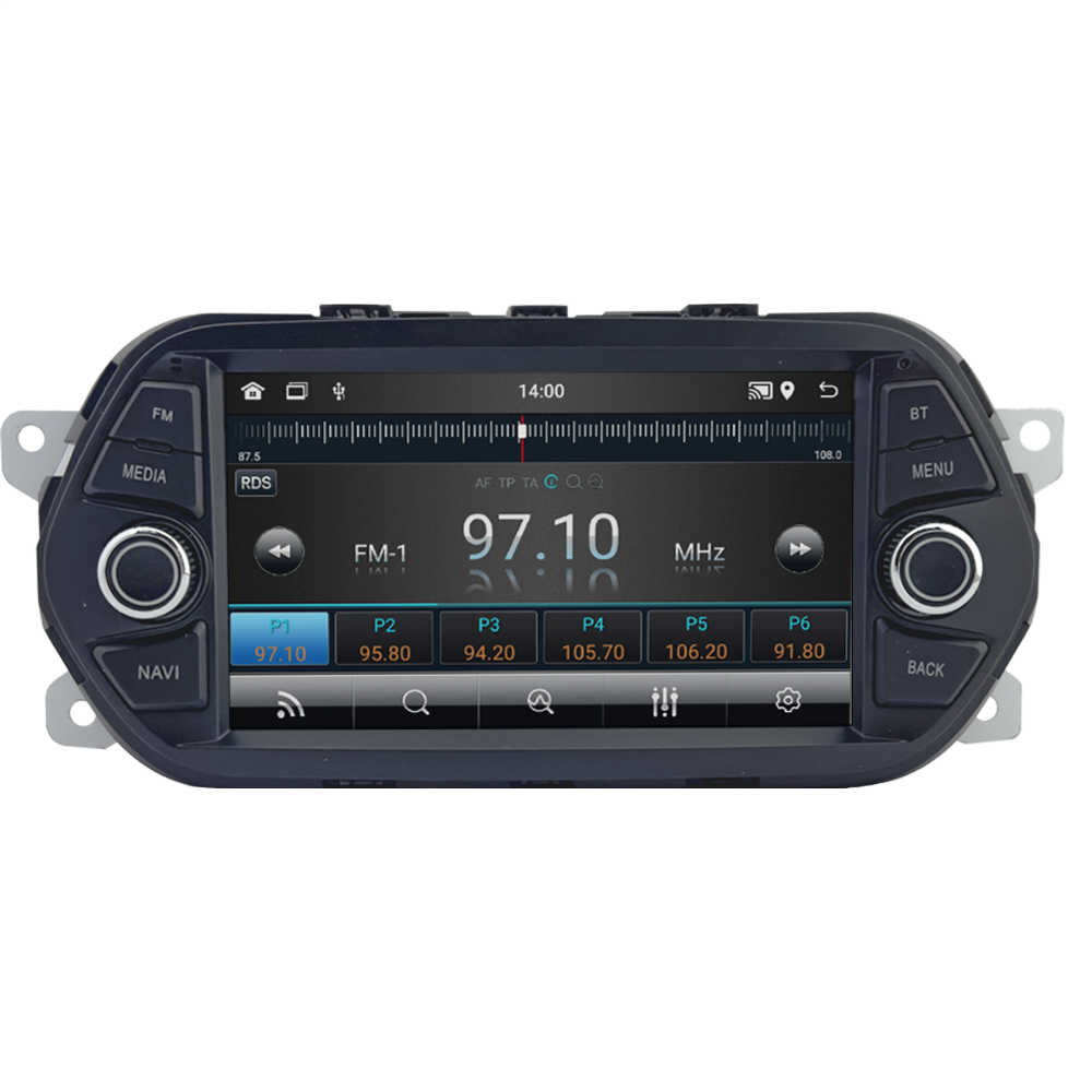 CRV-4101D Fiat Egea Android Multimedya Sistemi (2014-2025) | 4GB RAM 64GB Hafıza | 7” Ekran | CarPlay & Android Auto | Geri Görüş Kamerası