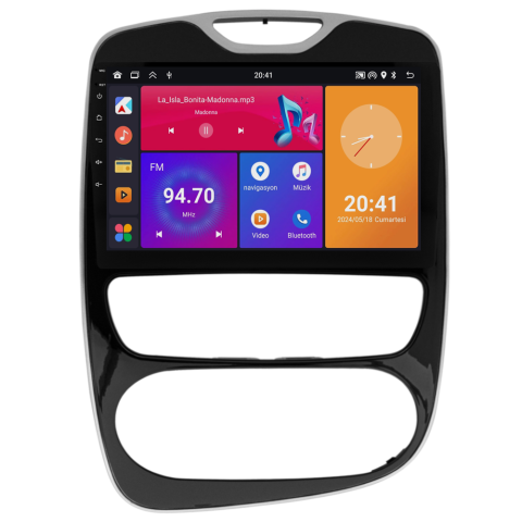 Renault Clio 4 Android Multimedya Sistemi (2017-2020) CRV4452XP