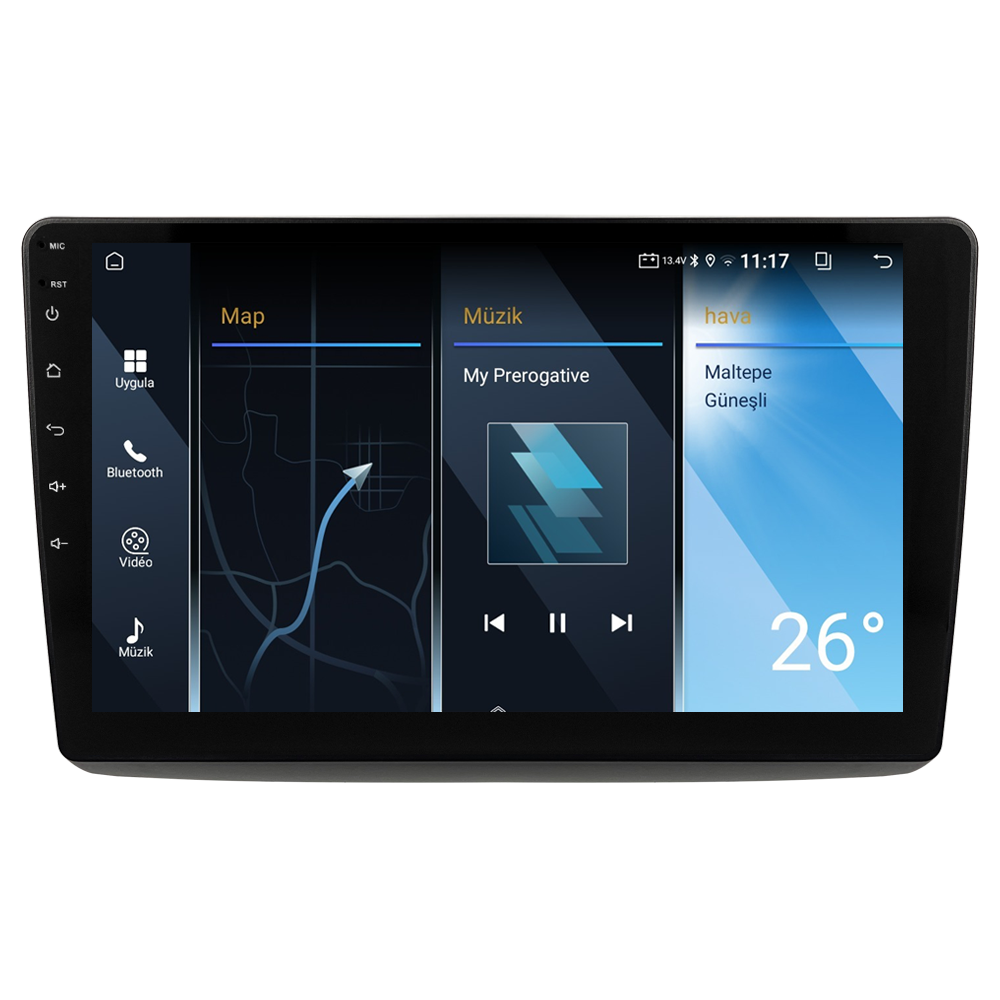 SsangYong Rodius Android Multimedya Sistemi (2013-2018) CRV-4925XA