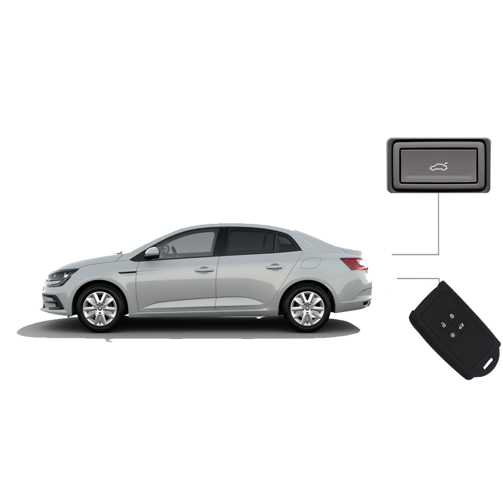 Renault Megane 4 Elektrikli Bagaj Sistemi (2016-2020)