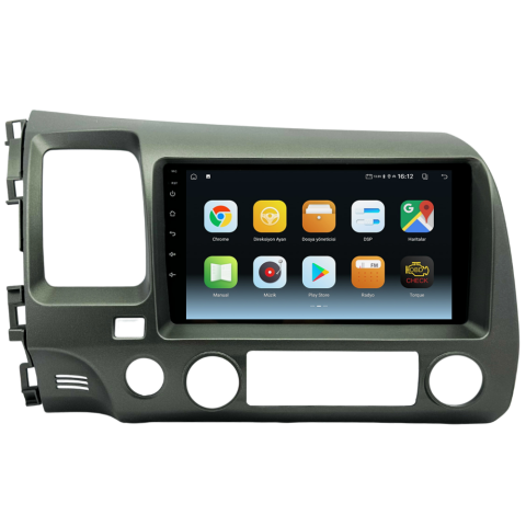 Honda Civic FD6 Android Multimedya Sistemi (2007-2012) CRV-4145XA