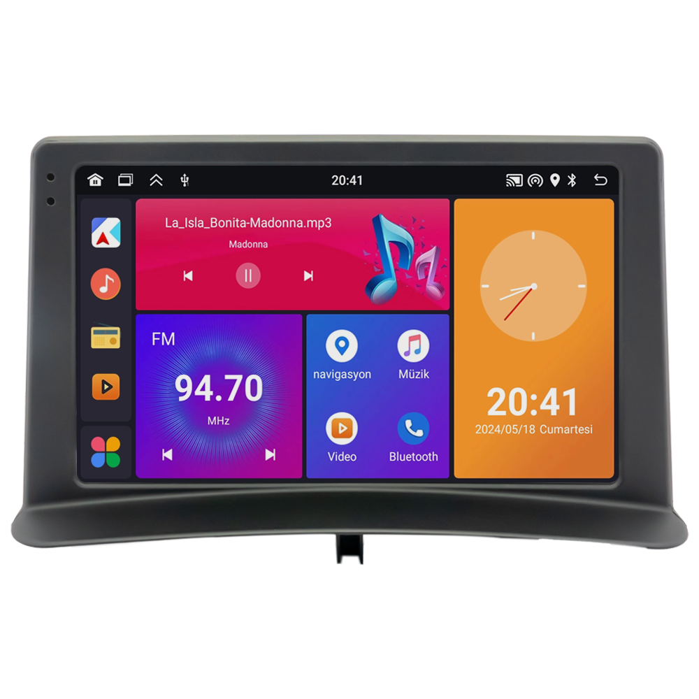 Renault Clio 3 Android Multimedya Sistemi (2008-2012) CRV4451XP