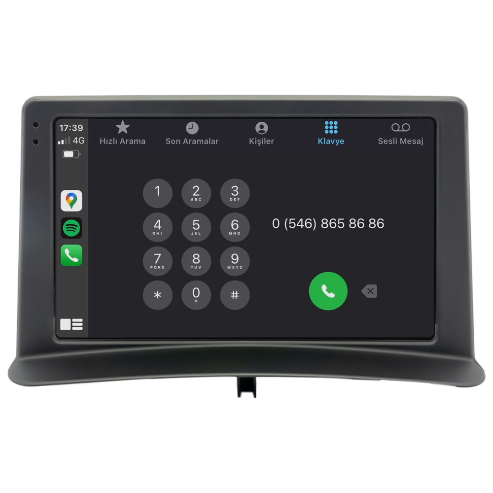 Renault Clio 3 Android Multimedya Sistemi (2008-2012) CRV4451XP