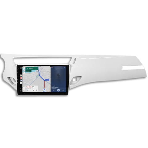 Citroen C3 Android Multimedya Sistemi (2010-2015) CRV4968XP Piano White Çerçeve