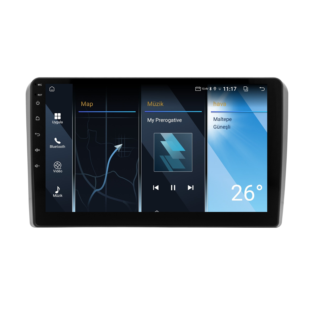 Audi A3 Android Multimedya Sistemi (2005-2012) CRV-4010XA