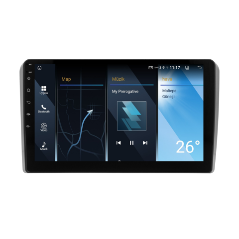 Audi A3 Android Multimedya Sistemi (2005-2012) CRV-4010XA