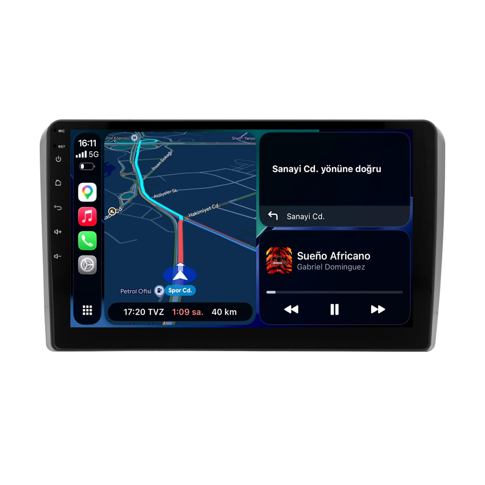 Audi A3 Android Multimedya Sistemi (2005-2012) CRV-4010XA
