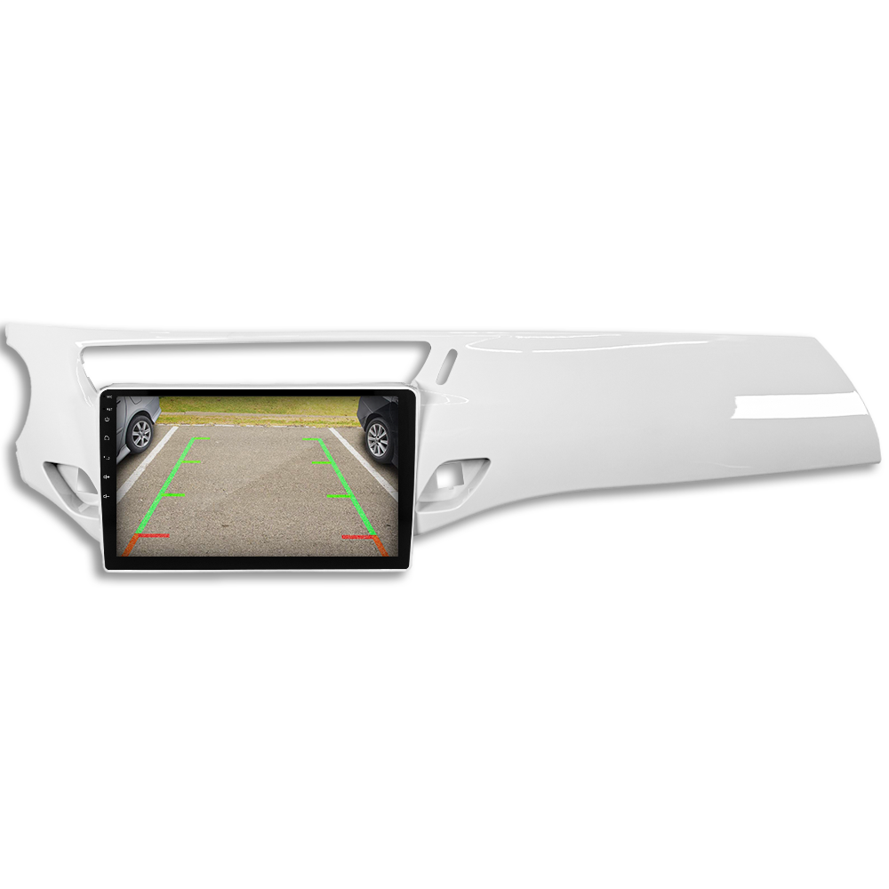 Citroen C3 Android Multimedya Sistemi (2010-2015) CRV-4968XA Piano White Çerçeve