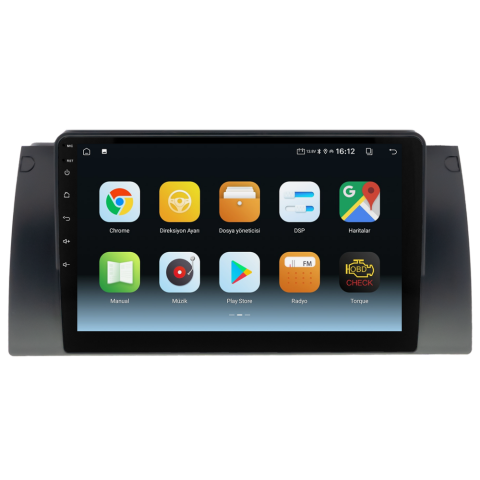 BMW 5 Serisi E39 Android Multimedya Sistemi (1996-2004) CRV-4031XA