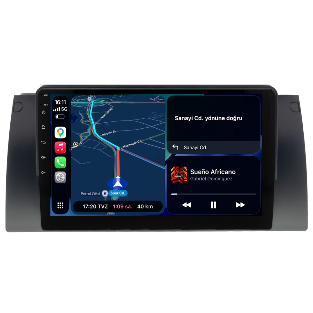 BMW 5 Serisi E39 Android Multimedya Sistemi (1996-2004) CRV-4031XA