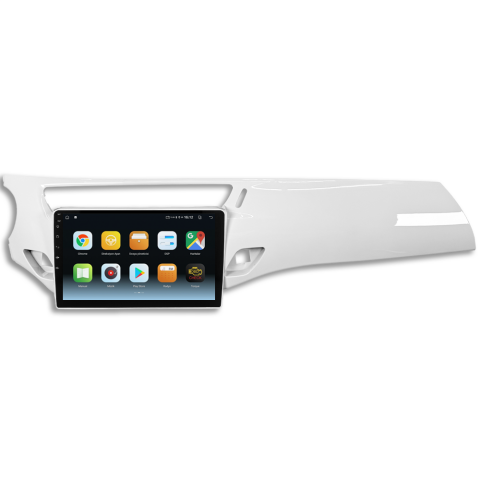 Citroen C3 Android Multimedya Sistemi (2010-2015) CRV-4968XA Piano White Çerçeve
